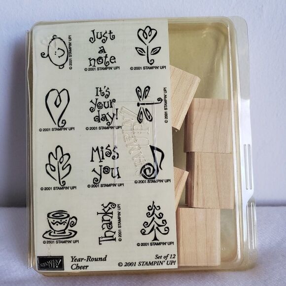 Stampin' Up! "Year-Round Cheer" Block Stamp Set - Picture 6 of 6